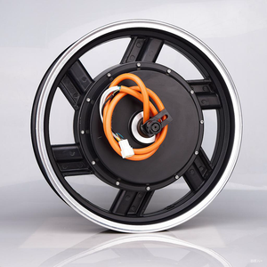 มอเตอร์ฮับ BLDC ความเร็วสูง 5000W สำหรับมอเตอร์ไซค์ ขนาด 17 นิ้ว-3.5 แบบขอบเปลือย ความน่าเชื่อถือสูง - Product Image 3