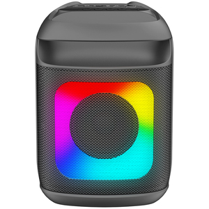 Haut-parleur Bluetooth portable OEM 15W avec basses puissantes, lumières RGB dynamiques, radio FM et indice IPX5 pour l'extérieur et les fêtes - Product Image 2