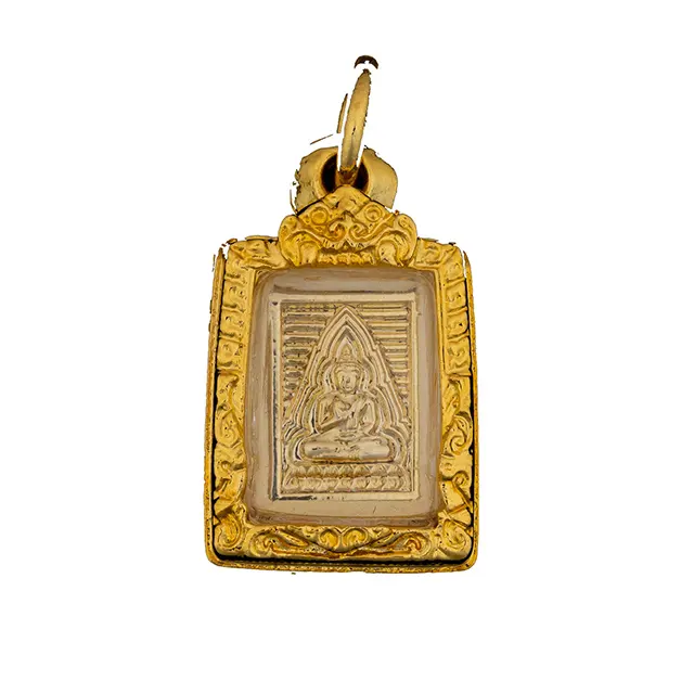Thaïlande amulette précieuse Collection Premium Grade chose sainte Phra Khongkhwan Wat Paknam modèle Sue Thidin Thawai année 1991