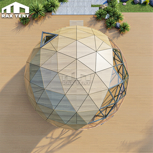 Cúpula de cristal de Casa glamping geodésica para uso en todas las estaciones del hotel - Product Image 5