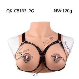 QKKQ Alien Head Pinces à tétons BDSM, Bondage mammaire, Stimulation sensorielle des tétons, Lingerie sexy pour femmes, Pinces mammaires - Product Image 5