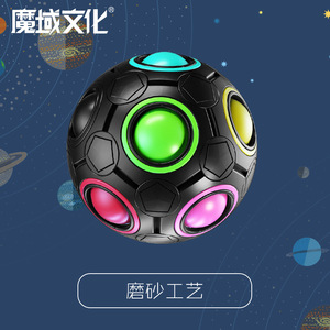 Balón de Fútbol Mágico Arcoíris de 8, 12 y 20 Agujeros, Juguete Educativo para Niños, Regalo de Ciencia e Ingeniería - Product Image 3