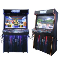 Machine de Jeu d'Arcade au Pistolet Optique avec Retour de Force de Recul, Shooter Rétro d'Arcade, Borne d'Arcade Verticale pour Jeux de Tir
