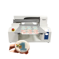 Imprimante Alimentaire 3D Améliorée Format A4 pour Biscuits, Décoration DIY, Macarons, Gâteaux et Chocolats