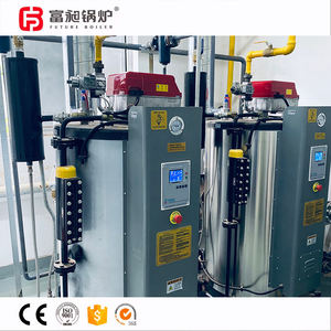 Chaudière à vapeur à tube d'eau industrielle verticale basse pression, machine automatique à gaz naturel, acier au carbone, <span class=keywords><strong>condensation</strong></span> de boissons - Product Image 6