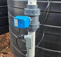 Katup Bola UPVC Mini Elektrik DC12V/24V Bermotor Normal Buka/Tutup untuk Tangki Air Irigasi OEM TOYI TM0