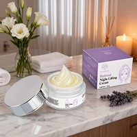 Crème de Nuit Raffermissante Anti-Âge au Rétinol Fermenté, Tremella et Acide Hyaluronique – Hydratante, Lissante et Liftante pour les Rides