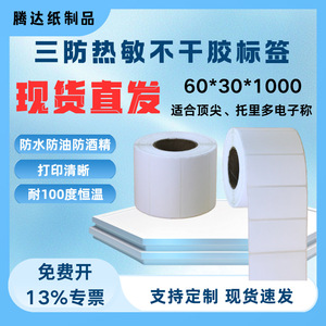 Etiqueta Autoadhesiva Tengda, Resistente al Agua y al Aceite, Sensible al Calor, Película Mate o Brillante, Tamaño Personalizado para Supermercados y Logística - Product Image 5