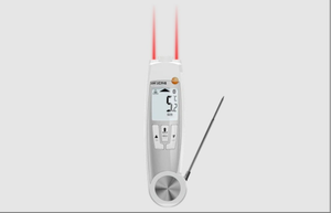 NEW-testo 104-IR BT - เครื่องวัดอุณหภูมิอินฟราเรด/แบบเจาะทะลุ พร้อมการเชื่อมต่อแอปพลิเคชัน - Product Image 3