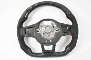 <span class=keywords><strong>พวงมาลัย</strong></span><span class=keywords><strong>ส</strong></span>ปอร์ตคาร์บอนไฟเบอร์แบบ<span class=keywords><strong>ส</strong></span>ั่งทำสำหรับ VW gol 3 Spoke ด้ามจับ350มม. ดีไซน์ทรงแบน - Product Image 4