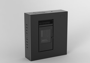Poêle à granulés de <span class=keywords><strong>bois</strong></span> à biomasse autoportant 12kw avec télécommande - Product Image 2