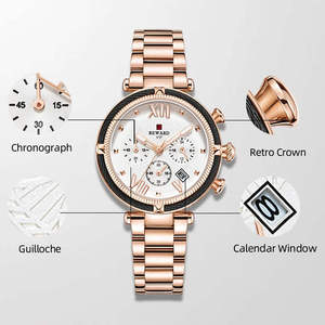 REWARD 63084 RD63084L Brand Watch Woman Fashion Wrist Women Watches Reloj Casual Stainless Steel Luxury <b>Clock</b> Watch for Ladies - Product Image 4