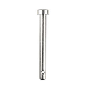 Tùy chỉnh chốt chân CNC quay thép không gỉ clevis Pin trục với Đầu Phẳng - Product Image 3