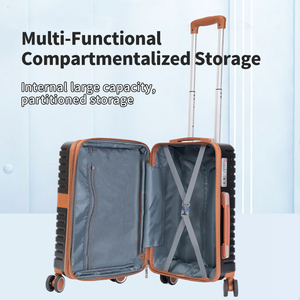 ชุดกระเป๋าเดินทางธุรกิจ ABS PC 3 ชิ้น ขนาด 20 <span class=keywords><strong>24</strong></span> 28 นิ้ว พร้อมล้อหมุน  รับผลิตตามแบบ OEM พร้อมสกรีนโลโก้ กระเป๋าเดินทางแบบล้อลาก PC - Product Image 3