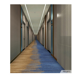Tappeto di lusso dal design moderno più venduto a basso prezzo tappeto stampato in nylon 3D carpet da <span class=keywords><strong>corridoio</strong></span> per hotel - Product Image 4