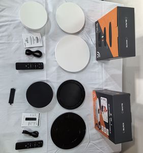 Plateau tournant électrique télécommandé 3-en-1 avec base rotative à 360 degrés pour présentoir de cosmétiques - Product Image 5