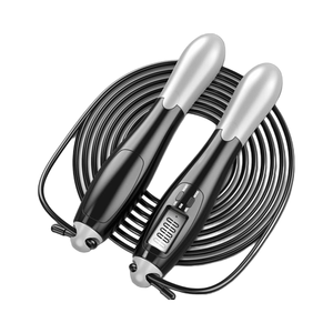 Hot bán nhựa bền nhà tập thể dục bài tập nhảy dây tốc độ bỏ qua kỹ thuật số truy cập thông minh Jump <span class=keywords><strong>Rope</strong></span> - Product Image 1