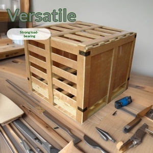 Caisses en bois standard sans fumigation, sur mesure, pour la logistique et l'emballage cadeau - Product Image 3