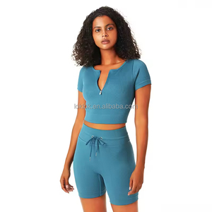 Sports Apparel Gradual Change Softy Materials Gym Outfit <b>Yoga</b> Sets Fitness Peach Butt Women Active Indoor and Outdoor Wear Set - Product Image 1
