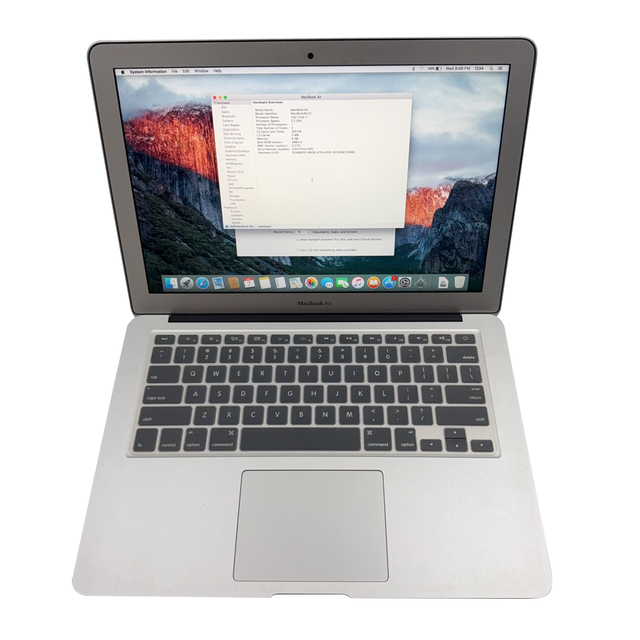 for Macbook 2017 Air Office Work Laptop Low Cost Lightweight 13" i5-core 8gb/256gb Student Computer Refurbished Second-Hand