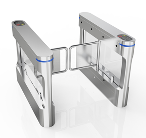 QR ID Đầu đọc thẻ mã thiết kế Tốc độ cổng Swing turnstile kiểm soát truy cập cho người đi bộ cổng sử dụng Acrylic rào cản - Product Image 6