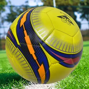 Balón de fútbol profesional de TPU de alta calidad con logotipo personalizado tamaño oficial 5