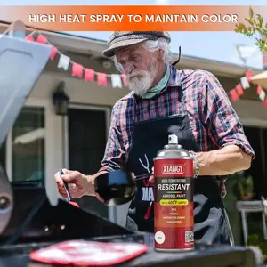 600 Celsius High Temperature Aerosol Spray Paint High Heat Resistant Acrylic Spray Paint