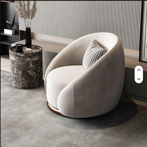 Sofá Giratorio de Tela para Sala de Estar, Dormitorio, Balcón, Sillón de Descanso para el Hogar - Product Image 6