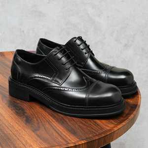 Zapatos Casuales de Cuero Genuino para Hombre, Hechos a Mano, Perforados, Transpirables, Antideslizantes, Venta al Por Mayor - Product Image 2