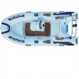 Bateau semi-rigide (RIB) 390 Hypalon Sport Cabin Cruiser, bateau à passagers d'<span class=keywords><strong>occasion</strong></span>, coque en fibre de verre, plancher en fibre de verre, canot, bateau en fibre de verre, bateau semi-rigide (RIB) - Product Image 2