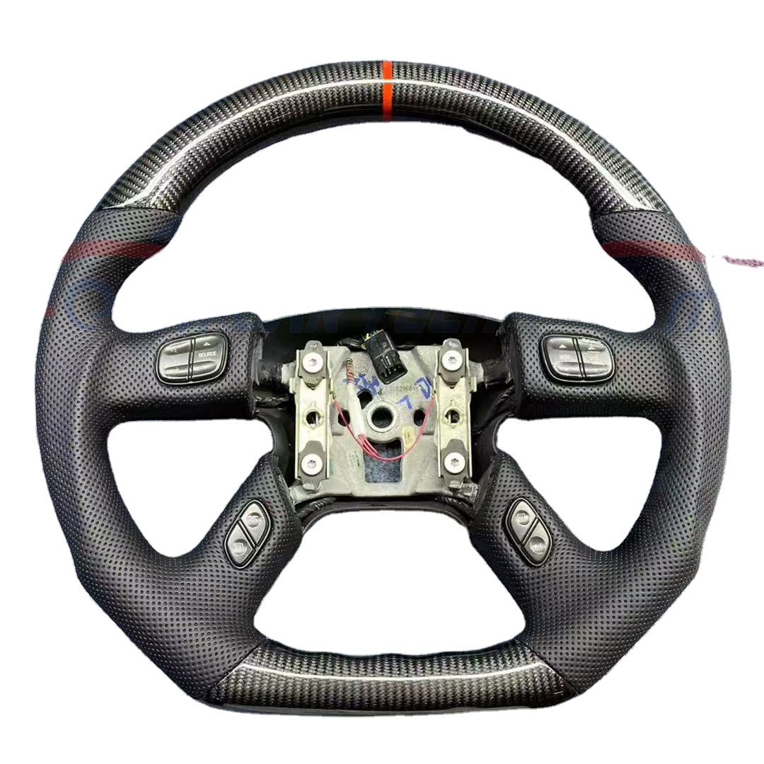Hummer H2用カーボンファイバー3本スポークステアリングホイール