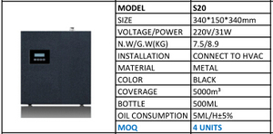 La CAHT de vaste Zone de Machine D'air De Parfum D'arome De Parfum de Machine de Système D'air Pour Le Hall de <span class=keywords><strong>L</strong></span>'hôtel - Product Image 2