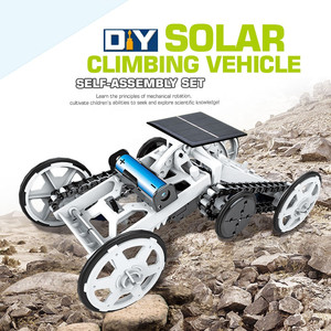 Vehículo de escalada de energía Solar 4WD para transformación, juguete educativo artesanal - Product Image 2