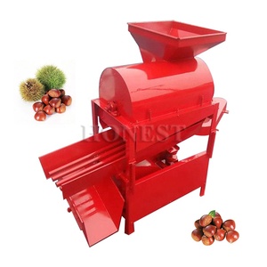 Máquinas industriales de procesamiento de almendras/Máquina rebanadora de castañas/Máquina descascaradora de castañas - Product Image 5