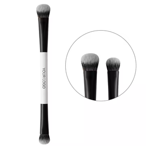 <span class=keywords><strong>Brocha</strong></span> de Maquillaje de Doble Mango de Pelo Vegano Suave, de Gran Venta, para Base y <span class=keywords><strong>Corrector</strong></span>, <span class=keywords><strong>con</strong></span> Caja Personalizada <span class=keywords><strong>con</strong></span> Logotipo Impreso a Color para Oriente Medio - Product Image 4