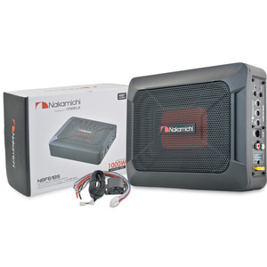 Nakamichi NBF618S Subwoofer de siège de voiture 260x200x70mm Audio stéréo actif 8 pouces pour LCV Europe - Product Image 4