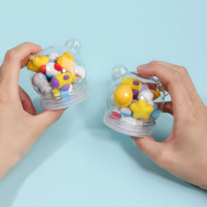 Partager boîte étoile vaisseau spatial astronaute mignon gomme dans un seau pour enfants école papeterie fournitures de bureau Mini gomme - Product Image 5