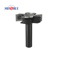 Fraise de surfaçage Miaorui pour planches de surf, 45 mm, pour égalisation de dalles CNC, inserts en carbure, acier allié 40CrMoTi, queue de 12 mm, OEM