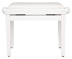Banc de piano pliable blanc brillant certifié CE commande en gros accessoire d'instrument de musique pour voyage 100 + unités - Product Image 4