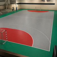 Dalles perforées en PP pour terrains de handball toutes saisons, idéales pour les centres de villégiature, parcs et installations communautaires dans le monde entier