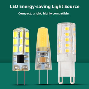 Светодиодная лампа G4 <span class=keywords><strong>LED</strong></span> 12В 220В силиконовая 24 светодиода 3014SMD, без мерцания, для хрустальных люстр и освещения, 2Вт - Product Image 2