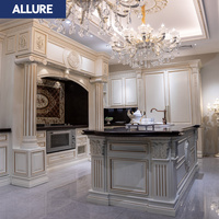 Meubles de cuisine Allure Natural Millwork Island White Wall Manufacturers : Armoires de base sous évier durables, modernes et luxueuses
