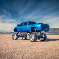 Jantes en alliage concaves profondes de 20, 22, 24, 26 pouces, 5/6/8 trous, 6x135, 6x139.7, 8x165.1, 8x170, 8x180 pour Ford F250 F350 GMC RAM Dodge
