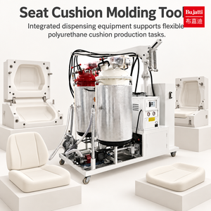 Machine à mousser le <span class=keywords><strong>polyuréthane</strong></span> basse pression Bujatti <span class=keywords><strong>pour</strong></span> la production de <span class=keywords><strong>mousse</strong></span> <span class=keywords><strong>pour</strong></span> coussins de siège de <span class=keywords><strong>fauteuil</strong></span> - Product Image 5