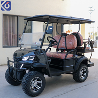 CAMP, fabricant professionnel de voiturettes de golf électriques à énergie solaire, voiture de tourisme 4 places pour club de golf