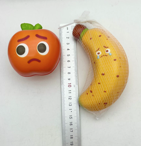 Porte-clés anti-stress en mousse PU à rebond lent, motif fruit artificiel, avec logo personnalisé, pour cadeau promotionnel - Product Image 2