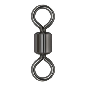Connecteurs pivotants en acier inoxydable en forme de huit pour la pêche, noir et blanc, 100 pièces, sac œil-œil pour leurres de grande taille, matériel de pêche - Product Image 3