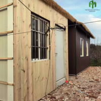 Petites maisons mobiles détachables de 20 pieds personnalisées hangar chambre modulaire hôtel maison conteneur en bois maisons préfabriquées
