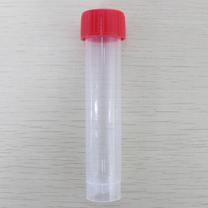 Disposable Cryopreservation <b>Tube</b> 20ml Screw Cap <b>Plastic</b> Sampling Vial For Lab Use - Product Image 1