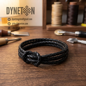 Braided <b>Leather</b> Cord for Jewelry Necklace <b>Bracelets</b> Fashion Accessories All Sizes and Colors, Full-grain, Original <b>Leather</b> - Product Image 1